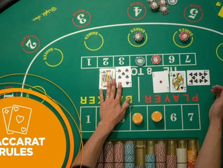 Instructions for playing baccarat to win easily & rules for drawing cards