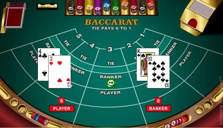 Instructions for playing baccarat to win easily and rules for drawing cards